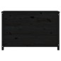 vidaXL Arriate elevado de jardín madera de pino negro 119,5x40x78 cm vidaXL Arriate elevado de jardín madera de pino negro 119,5x40x78 cm