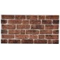 vidaXL Paneles de pared 3D 10 uds diseño de ladrillo EPS marrón oscuro vidaXL Paneles de pared 3D 10 uds diseño de ladrillo EPS marrón oscuro