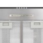 vidaXL Campana extractora de techo 90 cm acero inoxidable 756 m³/h LED vidaXL Campana extractora de techo 90 cm acero inoxidable 756 m³/h LED
