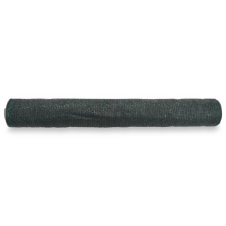 vidaXL Toldo para pista de tenis HDPE 2x50 m verde