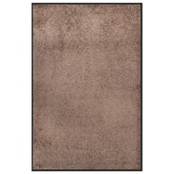 vidaXL Felpudo marrón 80x120 cm