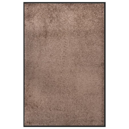 vidaXL Felpudo marrón 80x120 cm