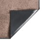 vidaXL Felpudo marrón 80x120 cm vidaXL Felpudo marrón 80x120 cm