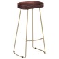 vidaXL Taburetes de cocina gavin 2 unidades madera maciza de mango vidaXL Taburetes de cocina gavin 2 unidades madera maciza de mango
