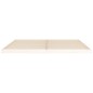 vidaXL Estructura de cama de madera maciza de pino blanco 200x200 cm vidaXL Estructura de cama de madera maciza de pino blanco 200x200 cm