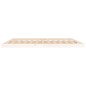 vidaXL Estructura de cama de madera maciza de pino blanco 200x200 cm vidaXL Estructura de cama de madera maciza de pino blanco 200x200 cm