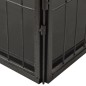 vidaXL Corral para perros cachorros acero 91,5x59x61 cm vidaXL Corral para perros cachorros acero 91,5x59x61 cm