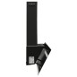vidaXL Campana extractora pared acero y vidrio templado negro 90 cm vidaXL Campana extractora pared acero y vidrio templado negro 90 cm