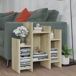 vidaXL Armario auxiliar madera contrachapada roble Sonoma 60x26x60 cm