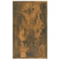 vidaXL Mesita de noche madera contrachapada roble ahumado 50x36x60 cm vidaXL Mesita de noche madera contrachapada roble ahumado 50x36x60 cm