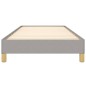 vidaXL Estructura de cama de tela gris claro 100x200 cm vidaXL Estructura de cama de tela gris claro 100x200 cm