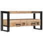 vidaXL Mueble de TV de madera maciza de mango 100x30x45 cm