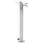 vidaXL Columna de agua de jardín acero inoxidable cuadrada 95 cm