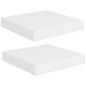 vidaXL Estante flotante pared 2 uds blanco y roble MDF 90x23,5x3,8 cm vidaXL Estante flotante pared 2 uds blanco y roble MDF 90x23,5x3,8 cm