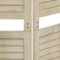 vidaXL Biombo de 5 paneles de madera maciza de paulownia 175x165 cm vidaXL Biombo de 5 paneles de madera maciza de paulownia 175x165 cm