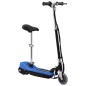 vidaXL Patinete eléctrico con asiento azul 120 W vidaXL Patinete eléctrico con asiento azul 120 W