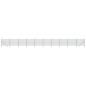 vidaXL Cerca de alambre de acero galvanizado verde 1,8x25 m vidaXL Cerca de alambre de acero galvanizado verde 1,8x25 m