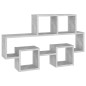 vidaXL Estante pared forma de coche madera ingeniería gris 82x15x51 cm vidaXL Estante pared forma de coche madera ingeniería gris 82x15x51 cm