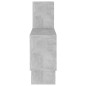 vidaXL Estante pared forma de coche madera ingeniería gris 82x15x51 cm vidaXL Estante pared forma de coche madera ingeniería gris 82x15x51 cm