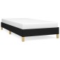 vidaXL Estructura de cama de tela negro 90x190 cm vidaXL Estructura de cama de tela negro 90x190 cm