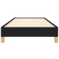 vidaXL Estructura de cama de tela negro 90x190 cm vidaXL Estructura de cama de tela negro 90x190 cm