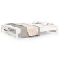 vidaXL Sofá cama extraíble madera maciza de pino blanco 2x(90x200) cm vidaXL Sofá cama extraíble madera maciza de pino blanco 2x(90x200) cm