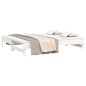 vidaXL Sofá cama extraíble madera maciza de pino blanco 2x(90x200) cm vidaXL Sofá cama extraíble madera maciza de pino blanco 2x(90x200) cm