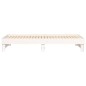 vidaXL Sofá cama extraíble madera maciza de pino blanco 2x(90x200) cm vidaXL Sofá cama extraíble madera maciza de pino blanco 2x(90x200) cm