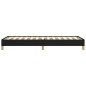 vidaXL Estructura de cama de tela negro 90x190 cm vidaXL Estructura de cama de tela negro 90x190 cm