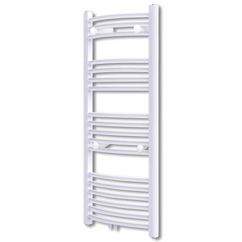 vidaXL Radiador toallero de baño con rieles curvados 500 x 1160 mm vidaXL Radiador toallero de baño con rieles curvados 500 x 1160 mm