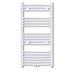 vidaXL Radiador toallero de baño con rieles curvados 500 x 1160 mm