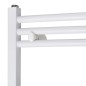 vidaXL Radiador toallero de baño con rieles curvados 500 x 1160 mm vidaXL Radiador toallero de baño con rieles curvados 500 x 1160 mm