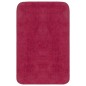 vidaXL Conjunto de alfombrillas de baño de tela 3 piezas fucsia vidaXL Conjunto de alfombrillas de baño de tela 3 piezas fucsia
