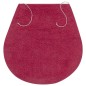 vidaXL Conjunto de alfombrillas de baño de tela 3 piezas fucsia vidaXL Conjunto de alfombrillas de baño de tela 3 piezas fucsia
