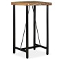 vidaXL Mesa de bar de madera maciza reciclada 60x60x107 cm vidaXL Mesa de bar de madera maciza reciclada 60x60x107 cm