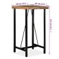 vidaXL Mesa de bar de madera maciza reciclada 60x60x107 cm vidaXL Mesa de bar de madera maciza reciclada 60x60x107 cm