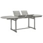 vidaXL Mesa de comedor jardín madera maciza acacia (160-240)x100x75 cm vidaXL Mesa de comedor jardín madera maciza acacia (160-240)x100x75 cm