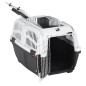vidaXL Transportín de mascota puerta metal polipropileno 55x36x35 cm vidaXL Transportín de mascota puerta metal polipropileno 55x36x35 cm