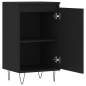 vidaXL Aparadores 2 uds madera de ingeniería negro 40x35x70 cm vidaXL Aparadores 2 uds madera de ingeniería negro 40x35x70 cm