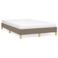 vidaXL Estructura de cama de tela gris taupe 120x200 cm vidaXL Estructura de cama de tela gris taupe 120x200 cm