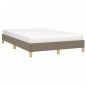 vidaXL Estructura de cama de tela gris taupe 120x200 cm vidaXL Estructura de cama de tela gris taupe 120x200 cm
