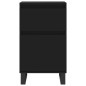 vidaXL Aparadores 2 uds madera de ingeniería negro 40x35x70 cm vidaXL Aparadores 2 uds madera de ingeniería negro 40x35x70 cm