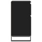 vidaXL Aparadores 2 uds madera de ingeniería negro 40x35x70 cm vidaXL Aparadores 2 uds madera de ingeniería negro 40x35x70 cm