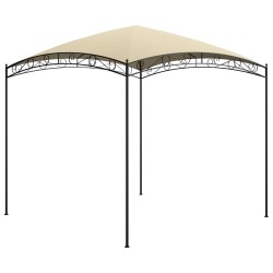 vidaXL Cenador crema 3x3x2,65 m 180 g/m²