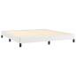 vidaXL Estructura de cama de cuero sintético blanco 180x200 cm vidaXL Estructura de cama de cuero sintético blanco 180x200 cm