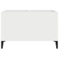 vidaXL Mueble para discos madera contrachapada blanco 74,5x38x48 cm vidaXL Mueble para discos madera contrachapada blanco 74,5x38x48 cm