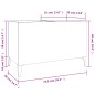 vidaXL Mueble para discos madera contrachapada blanco 74,5x38x48 cm vidaXL Mueble para discos madera contrachapada blanco 74,5x38x48 cm