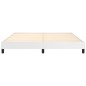vidaXL Estructura de cama de cuero sintético blanco 180x200 cm vidaXL Estructura de cama de cuero sintético blanco 180x200 cm