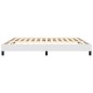 vidaXL Estructura de cama de cuero sintético blanco 180x200 cm vidaXL Estructura de cama de cuero sintético blanco 180x200 cm