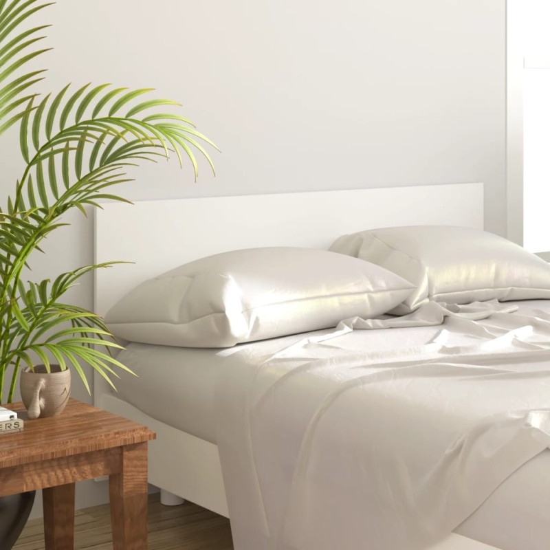 vidaXL Cabecero de cama madera contrachapada blanco 160x1,5x80 cm vidaXL Cabecero de cama madera contrachapada blanco 160x1,5x80 cm